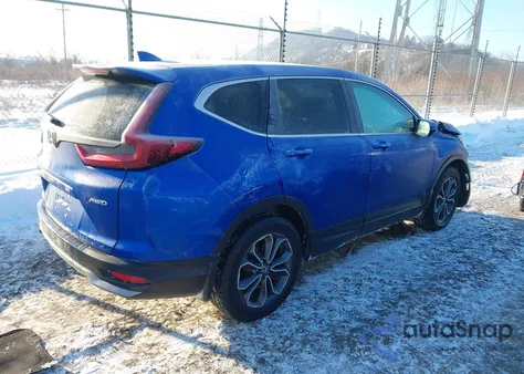 2021 Honda Cr-V Awd Ex-L z USA, uszkodzony, nr VIN 7FARW2H84ME019125